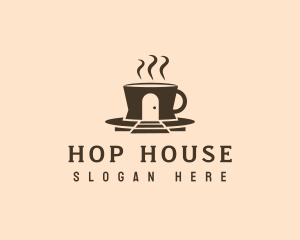 Cafe Coffee House logo design