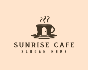 Cafe Coffee House logo design