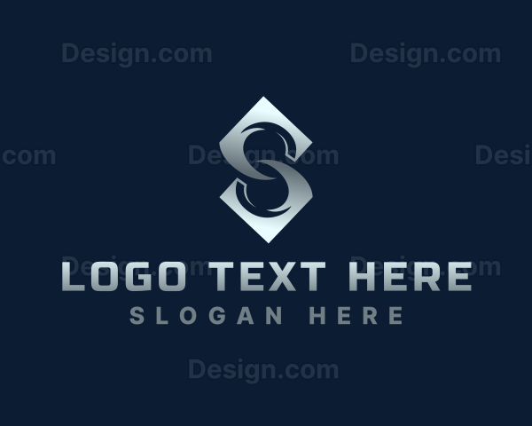 Modern Business Letter S Logo