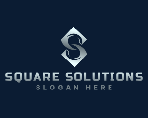 Modern Business Letter S logo design