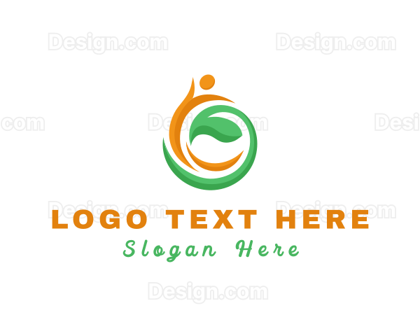 Human Leaf Community Logo