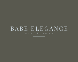 Elegant Boutique Business logo design