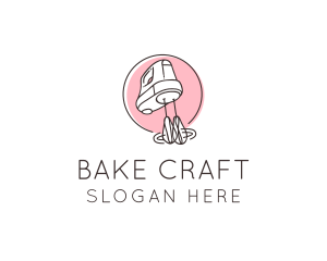 Hand Mixer Bakery logo design