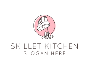 Hand Mixer Bakery logo design