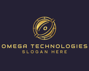 Coin Cryptocurrency Technology logo design