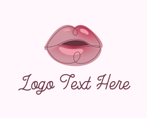 Glossy Full Lips logo