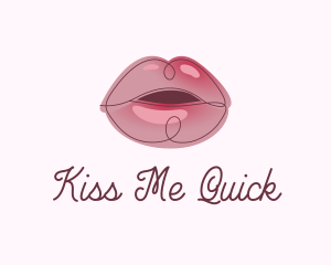 Glossy Full Lips logo