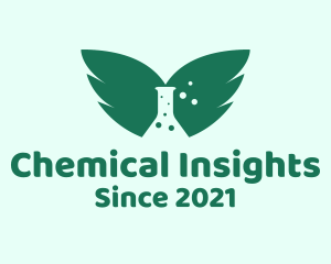 Wings Chemistry Bottle logo