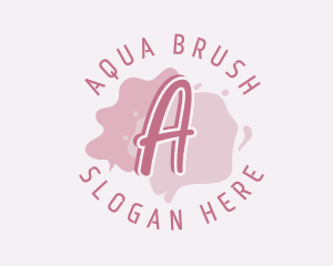 Watercolor Paint Beauty logo design