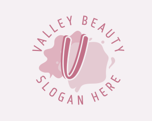 Watercolor Paint Beauty logo design