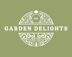 Lotus Flower Garden logo design