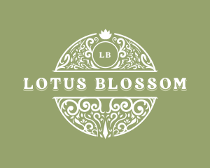 Lotus Flower Garden logo design