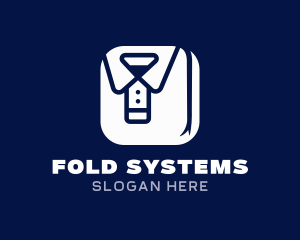 Folded Apparel Garment logo