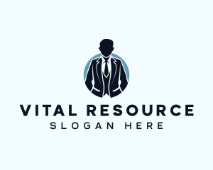 Suit Man Professional logo design