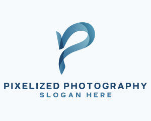 Modern Company Letter P logo design