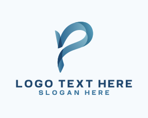 Modern Company Letter P Logo