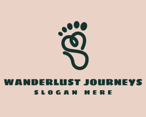 Scribble Foot Massage Logo