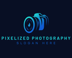 Camera Photographer Lens logo design