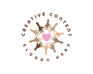 Creative Helping Hands logo design