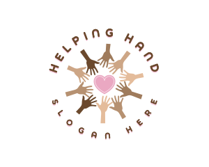 Creative Helping Hands logo design