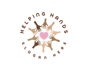 Creative Helping Hands logo design