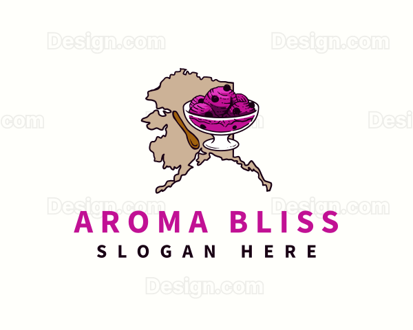 Alaska Akutaq Ice Cream Logo