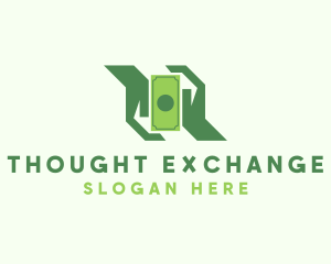 Cash Dollar Exchange logo design