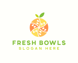 Citrus Fruit Harvest logo design