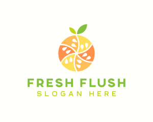 Citrus Fruit Harvest logo design