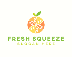 Citrus Fruit Harvest logo design