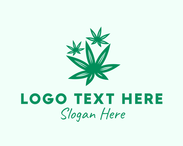 Weed logo example 3