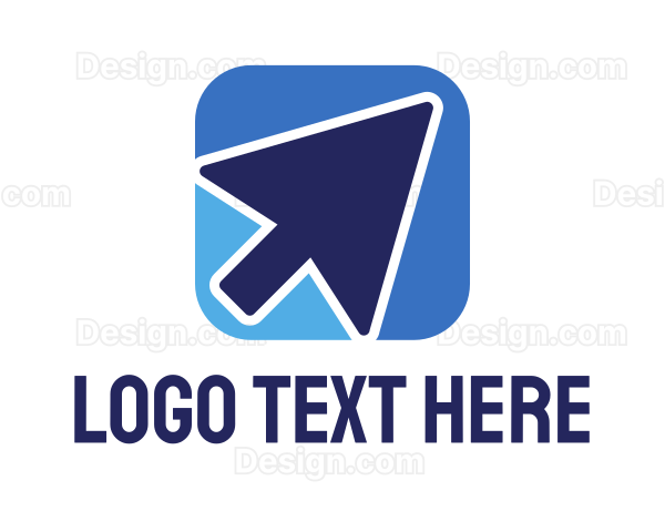 Blue Cursor Application Logo