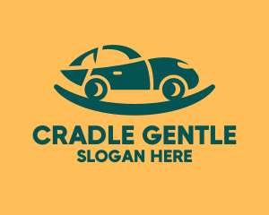 Green Car Cradle logo