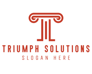 Architecture Pillar Firm logo design