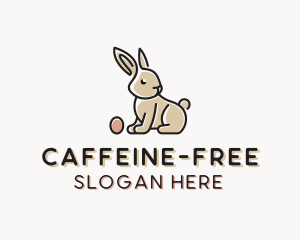 Easter Bunny Egg logo design