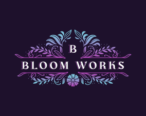 Garden Floral Decor logo design