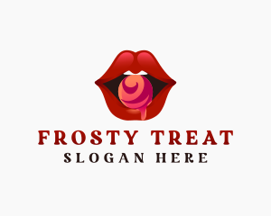 Sexy Lips Candy logo design