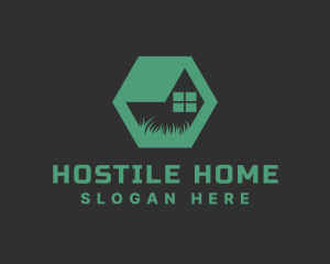 Home Grass Real Estate logo design