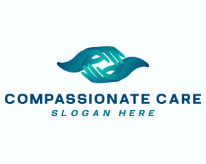 Care Hands Foundation logo design