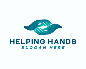 Care Hands Foundation logo design