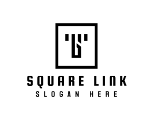 Simple Abstract Square logo