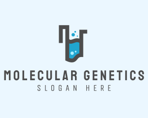 Chemical Test Tube  logo