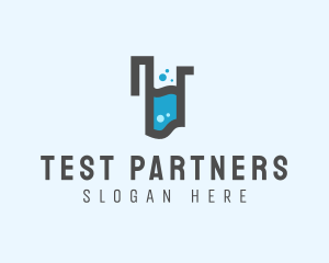 Chemical Test Tube  logo