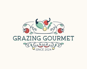 Gourmet Spicy Restaurant logo design