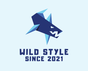 Wild Shark Paper logo design