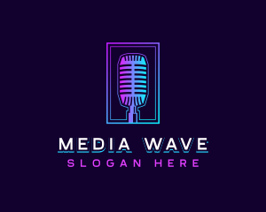 Microphone Broadcast Podcast logo