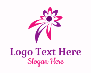 Abstract Flower Spa logo