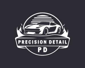 Automobile Detailing Vehicle logo design