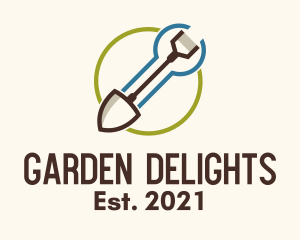 Shovel Landscape Gardening logo design