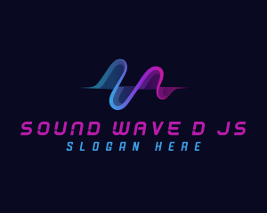 Wave Tech Digital logo design